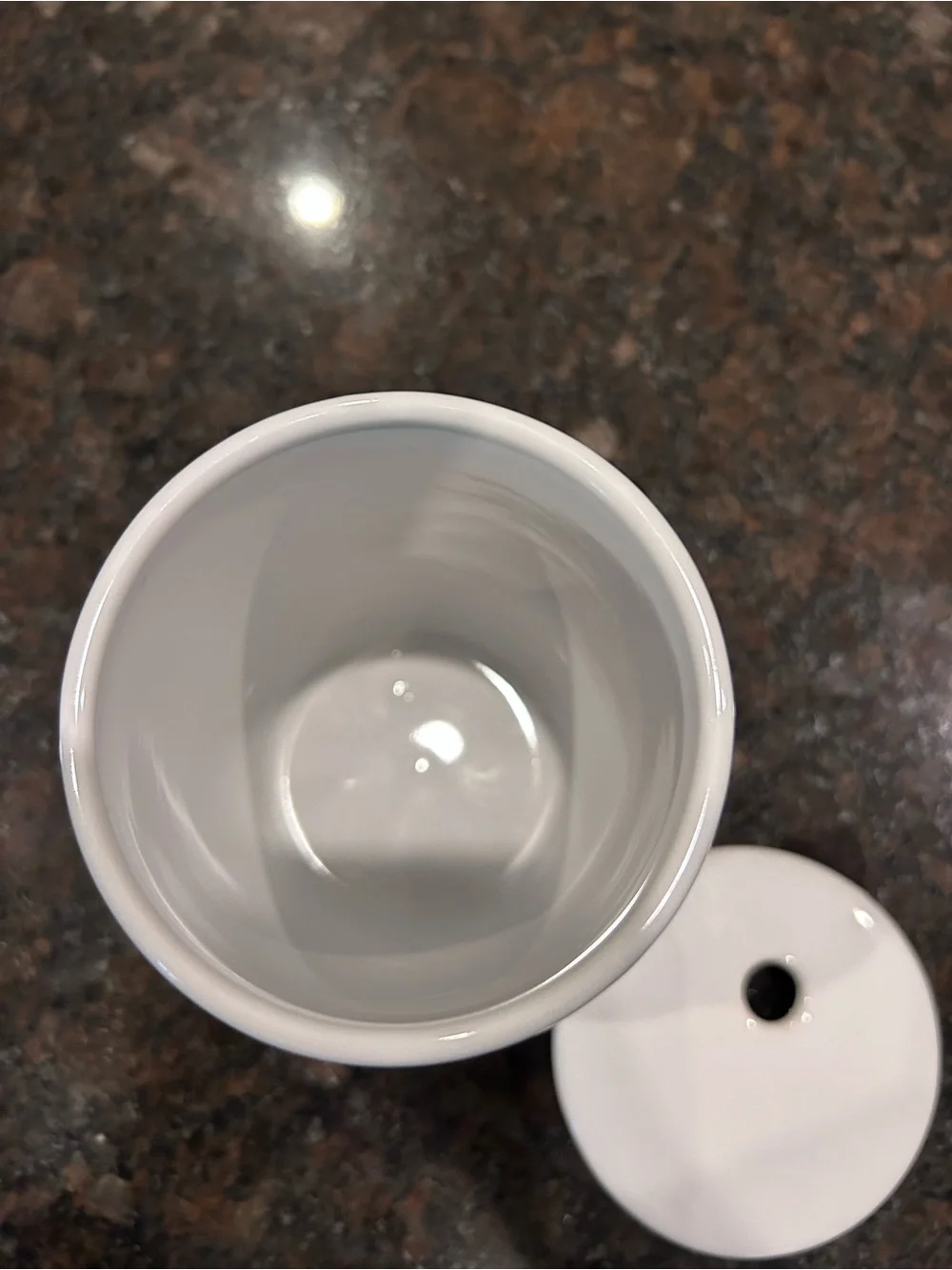 Pampered Chef Microwave Ceramic Egg Cooker EUC